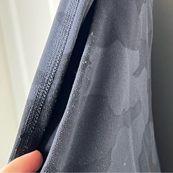 Lululemon Camo Align Jogger 12 Womens Black Grey Pants Relaxed Legging Incognito - Picture 8 of 15